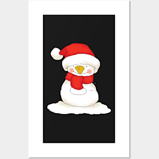 Snowman Posters and Art